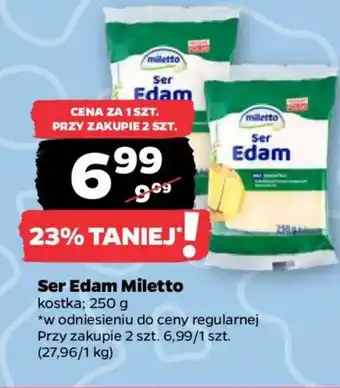 Netto Ser edam miletto oferta