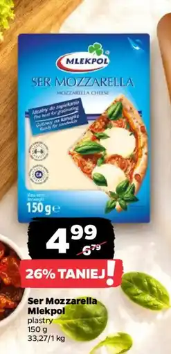 Netto Ser mozzarella mlekpol oferta