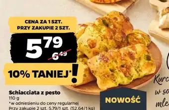 Netto Schiacciata z pesto oferta