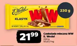 Netto Czekolada mleczna ww e. wedel oferta