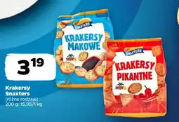 Netto Krakersy snaxters oferta