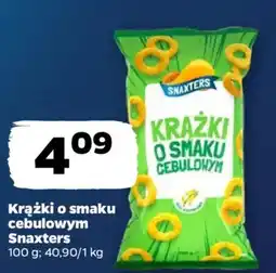Netto Krążki o smaku cebulowym snaxters oferta