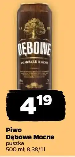Netto Piwo dębowe mocne oferta