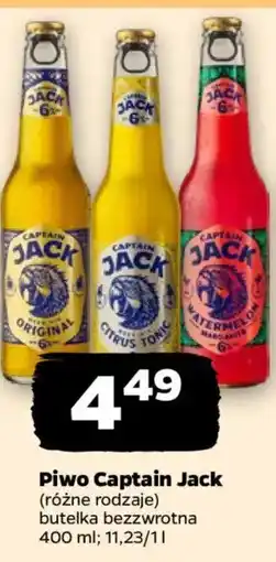 Netto Piwo captain jack oferta