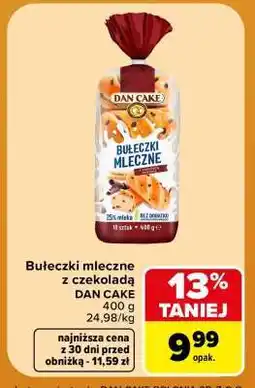 Carrefour Bułeczki mleczne z czekoladą oferta