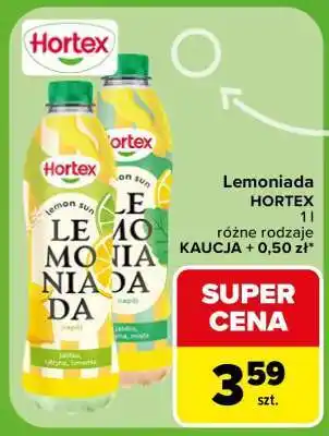 Carrefour Lemoniada Hortex oferta