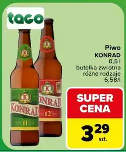Carrefour Piwo Konrad oferta