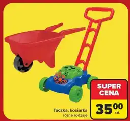 Carrefour Taczką, kosiarka oferta