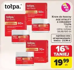 Carrefour tołpa age vitality 4 ceramidy oferta