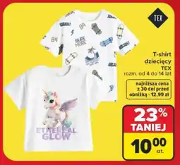 Carrefour T-shirt dziecięcy oferta