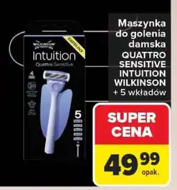 Carrefour Maszynka do golenia damska oferta