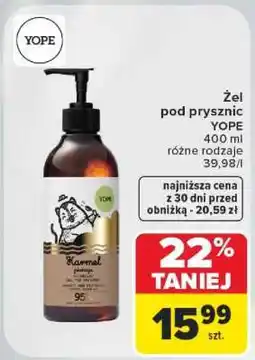 Carrefour Żel pod prysznic oferta