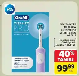 Carrefour Szczoteczka do zębów elektryczna VITALITY PRO ORAL-B oferta