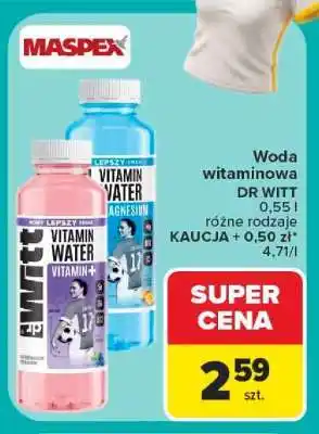 Carrefour Woda witaminowa Dr Witt oferta