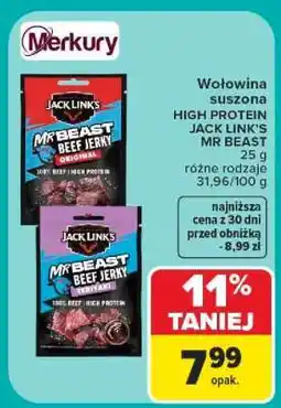 Carrefour Wołowina suszona oferta