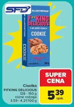 Carrefour Ciastka FitKing Delicious oferta