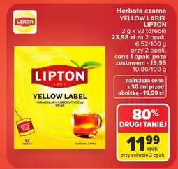 Carrefour YELLOW LABEL LIPTON oferta