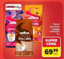 Carrefour Kawa ziarnista Crema Lavazza oferta