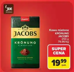 Carrefour Kawa mielona Krönung Jacobs oferta