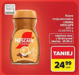 Carrefour Kawa rozpuszczalna Crema Nescafé oferta