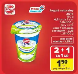 Carrefour Jogurt naturalny oferta
