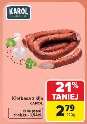 Carrefour Kiełbasa z kija oferta