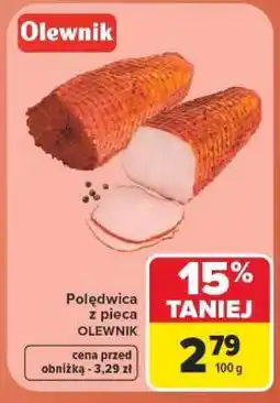 Carrefour Polędwica z pieca oferta