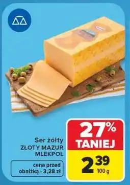 Carrefour Ser żółty oferta