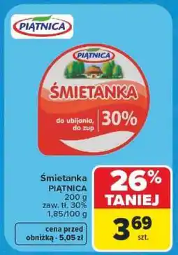Carrefour Śmietanka oferta