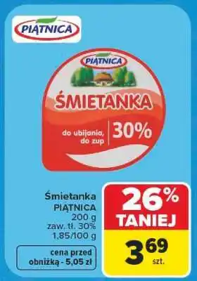 Carrefour Śmietanka oferta