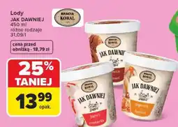 Carrefour Lody JAK DAWNIEJ oferta