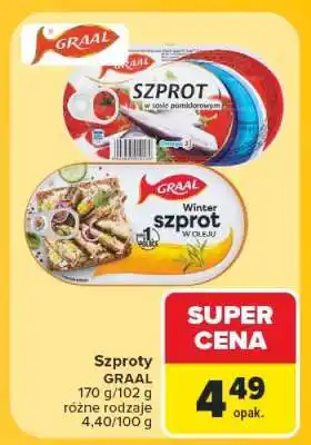 Carrefour Szproty oferta