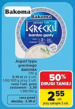 Carrefour Jogurt typu greckiego oferta
