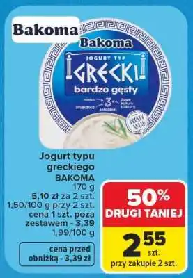Carrefour Jogurt typu greckiego oferta