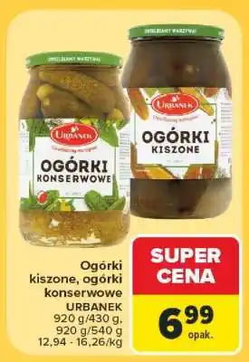 Carrefour Ogórki kiszone, ogórki konserwowe oferta