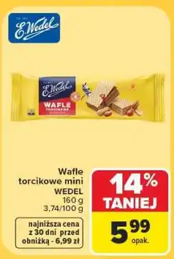 Carrefour Wafle torcikowe mini oferta
