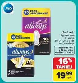 Carrefour ALWAYS oferta