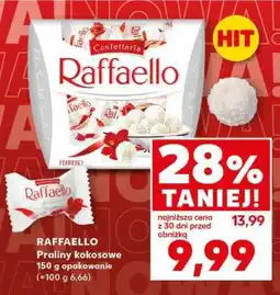 Kaufland RAFFAELLO Praliny kokosowe 150 g opakowanie oferta