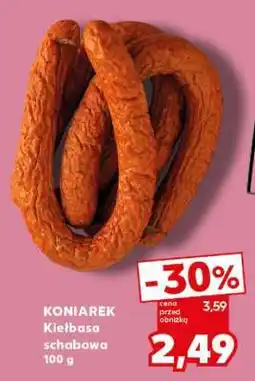 Kaufland KONIAREK Kiełbasa schabowa 100 g oferta