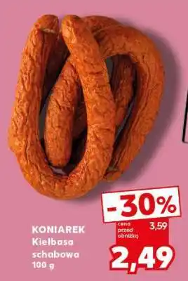Kaufland KONIAREK Kiełbasa schabowa 100 g oferta
