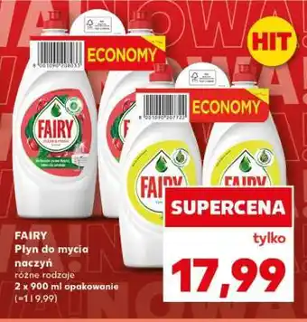 Kaufland Fairy płyn do mycia naczyń oferta