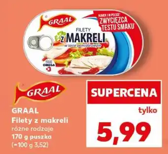 Kaufland GRAAL Filety z makreli oferta