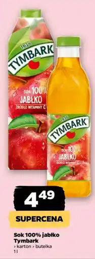 Netto Sok 100% jabłko tymbark oferta