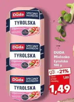 Kaufland DUDA Mielonka tyrolska 100 g oferta