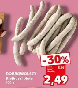 Kaufland DOBROWOLSCY Kiełbaski białe 100 g oferta