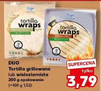 Kaufland DIJO Tortilla grillowana lub wieloziarnista oferta