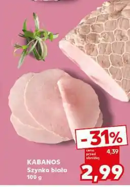 Kaufland KABANOS Szynka biała 100 g oferta