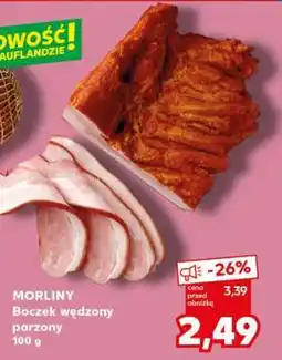 Kaufland MORLINY Boczek wędzony parzony 100 g oferta