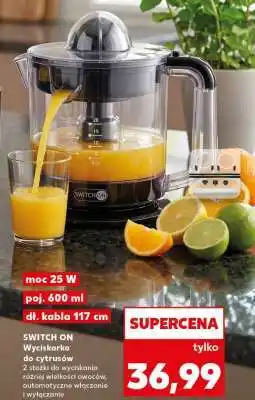 Kaufland SWITCH ON Wyciskarka do cytrusów oferta