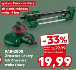 Kaufland PARKSIDE Zraszacz kolisty lub Zraszacz wahadłowy oferta